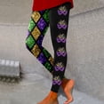 thumbnail image 3 of aDJFDGT Leggings for Women Pack Of 3 Women Print Tights Leggings Control Yoga Sport Leggings for Women High Waisted Leggings, 3 of 6