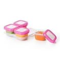 thumbnail image 2 of OXO Tot - Baby Blocks - Containers - Airtight, Watertight, Leakproof - Clear Lids & Bodies - Measurement Markings - Stackable Freezing Trays - Safe Storage for Spill-Free Outings, 2 of 8