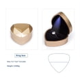 thumbnail image 6 of Heart Ring Pendant Box Vintage Luminous Flip Cover Box Jewelry Proposal Engagement Wedding Ceremony Gifts Box 2024 08 as shown, 6 of 6