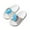 White, variant on lnmuld Toddler Boys Kids Summer Dinosaur Print Soft EVA Lightweight Indoor Outdoor Slippers Size:5.5-6 Years