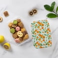 thumbnail image 4 of Cook with Color 12-Piece Rectangular BPA-Free Food Storage Container Set with Printed Lids, Orange, 4 of 5