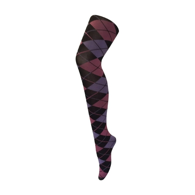 Sock Snob - Collants de Mode Opaques à Motifs Colorés pour Femmes, 80 Deniers