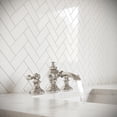 thumbnail image 4 of Water Creation 4.81" Lever Handles Solid Brass Faucet in Polished Nickel, 4 of 7