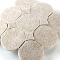 thumbnail image 5 of Minkissy 36Pcs Beige Floor Protector Pads Round Felt Pads for Hardwood Ceramic Tile Floors, 5 of 5