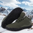 thumbnail image 3 of Zapatos Trekking Al Aire Libre Con Punta Ancha Descalzos Botas Nieve Descalzas Felpa Invierno Antideslizantes Impermeables para Hombres Y Mujeres, 3 of 9