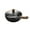 A, variant on KUHBRCA Fish Scale Pattern Flat Bottom Non-Stick Pan, No Chemical Carbon Steel Woks & Stir-Fry Pans Nonstick With Glass Lid for Induction, Electric, Gas E
