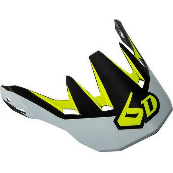 6D ATR-2Y Helmet Visor Black | Hi-Viz | White
