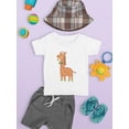 thumbnail image 3 of Giraffe With Tie T-Shirt Infant -Image by Shutterstock,  12 Months, 3 of 4