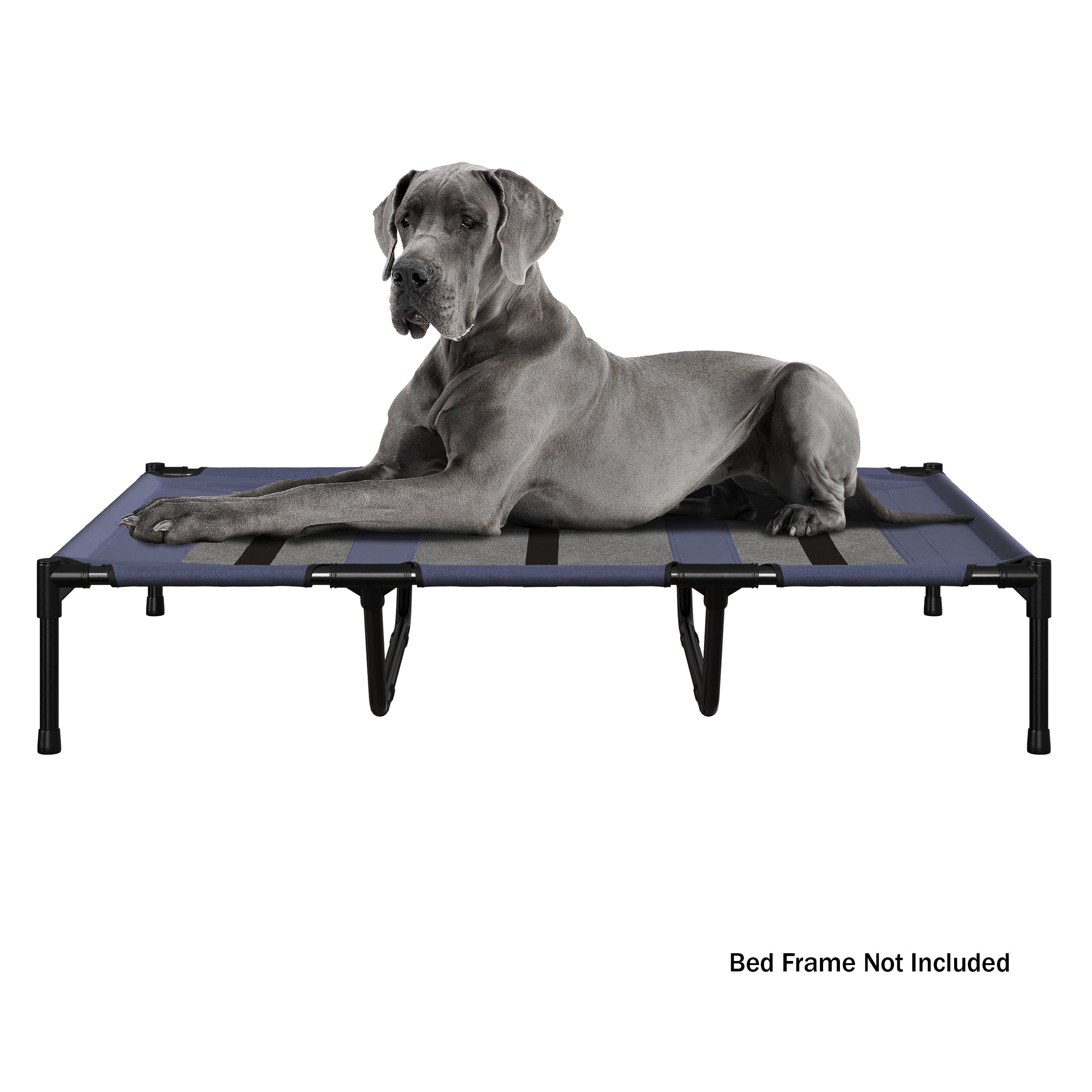 PETMAKER 48x36-Inch Waterproof Replacement Elevated Dog Bed Cover (Blue)