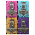 thumbnail image 1 of Empire Art Direct Pop Art Chandeliers Glitter High Resolution Graphic Art Print on Wrapped Canvas Wall Art, 36" x 24" x 2", Ready to Hang, 1 of 9