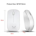 thumbnail image 3 of axGear Portable Mouse Sans Fil USB Mini Souris Sans Fil pour Ordinateur Portable de Voyage, 3 of 8