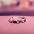 thumbnail image 5 of Everly Women's Ruby 10k White Gold Ring, 5 of 8