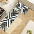thumbnail image 5 of Farmhouse Kitchen Rug Sets 3 Piece,Brown Black White Non Slip Kitchen Rugs and Mats Set,Boho Geometric Rugs for Floor Washable Kitchen Floor Rugs for Hallway Laundry Room 20x32+20x47+20x59 Inch, 5 of 5