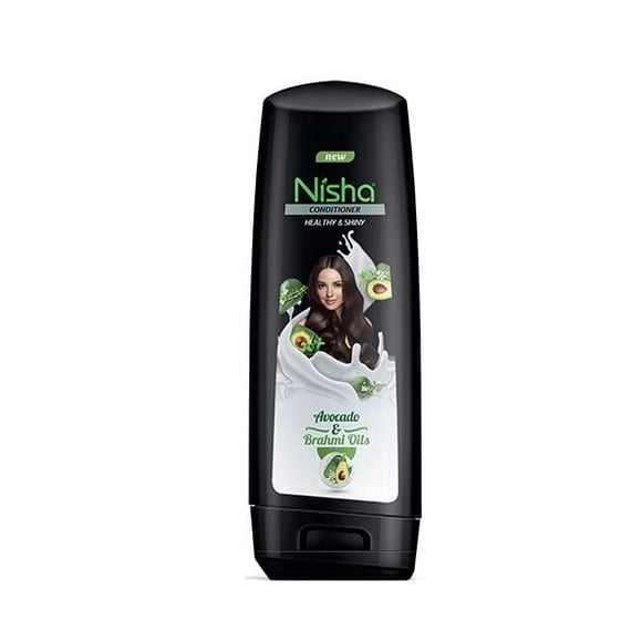 Nisha Smooth Naturally Soft Silky Hair Conditioner |Strong & Nourish Hair |Thick & Long Hair | For Men & Women180 ML Bottle