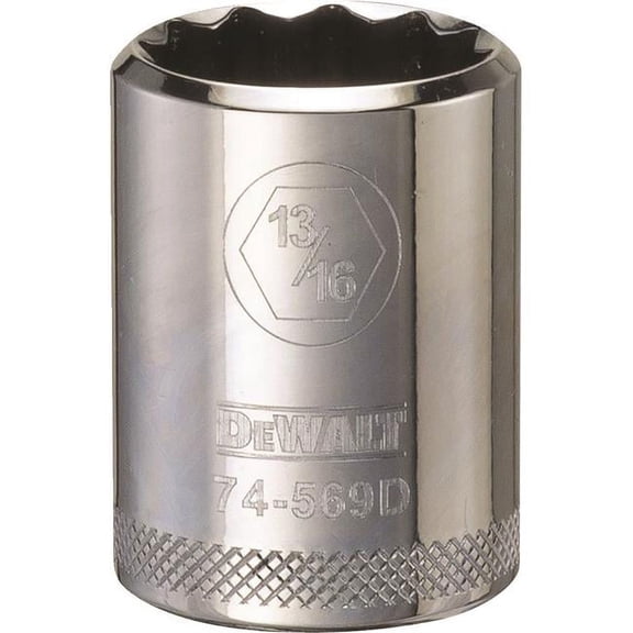 Stanley Tools 228372 0.81 in. 12 Point Socket - 0.5 in. Drive