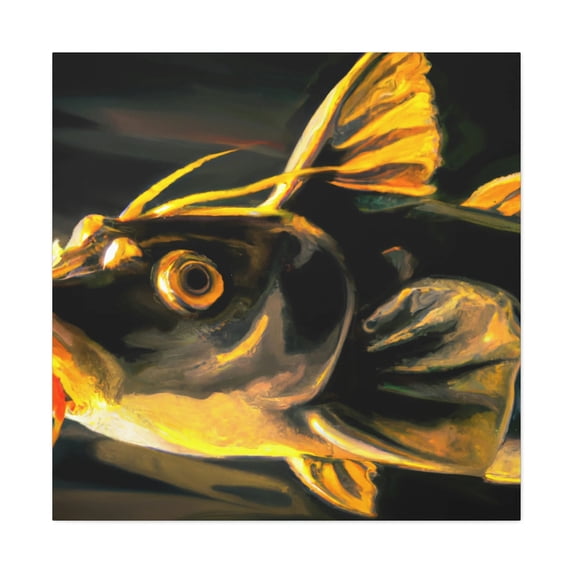 Corydoras Catfish PopArt - Canvas