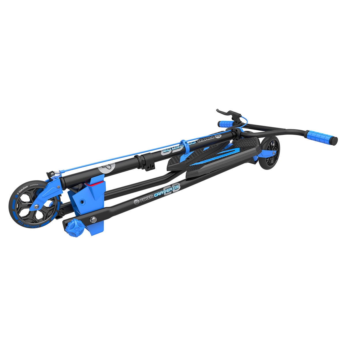Yvolution Y Fliker Carver C3, Foldable Drift Scooter for