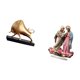 thumbnail image 5 of Estatua abstracta de toro, figura de buey de resina, escultura de mesa, letrero acrílico, decoración de escritorio, artesanía artística, adecuada para, 5 of 8