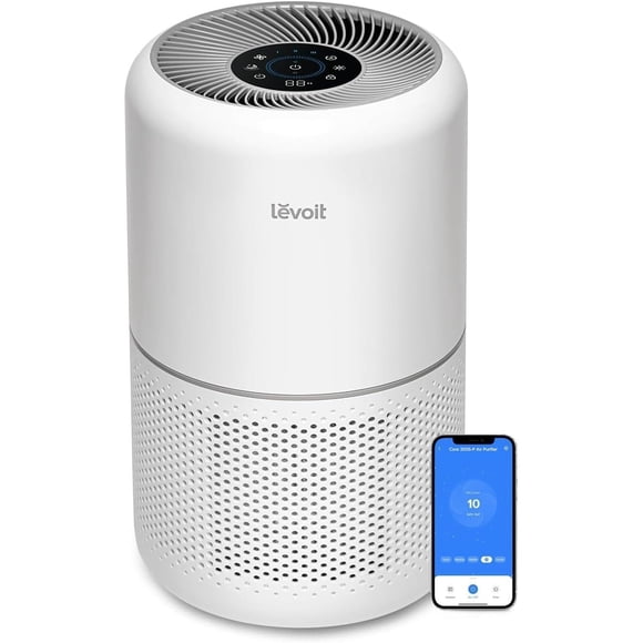Purificador de aire LEVOIT Core300S-P HEPA WiFi Alexa blanco