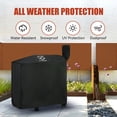 thumbnail image 5 of Z GRILLS Pellet Grill Cover 49 Inch Upgraded 600D Polyester Fabric, Heavy Duty, Waterproof, Weather Resistant Full Length Grill Cover for 450 Series, 550B2/550B4 Smoker, 5 of 8