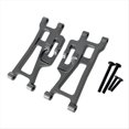 thumbnail image 1 of Piezas de Brazo Oscilante Inferior de Mejora de Metal para Coche RC para Go 1/14 14209 14210 H14BM Piezas de Actualización de Coche RC (Titanio), 1 of 5