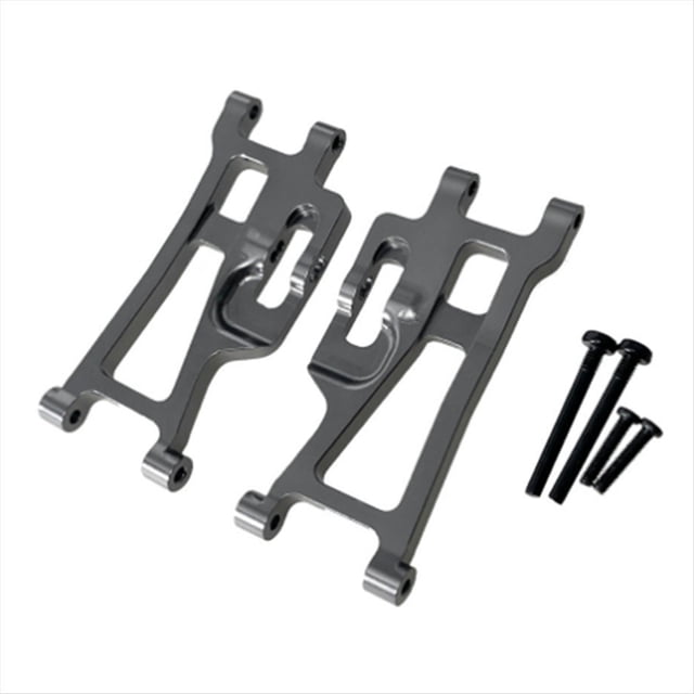 Piezas de Brazo Oscilante Inferior de Mejora de Metal para Coche RC para Go 1/14 14209 14210 H14BM Piezas de Actualización de Coche RC (Titanio)