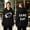 Black, variant on LIZUOJUN Football Sweatshirt for Women Oversized Hooded Pullover with Pockets Soft Cotton Blend Casual Game Day Outfits for Women Fall Winter L