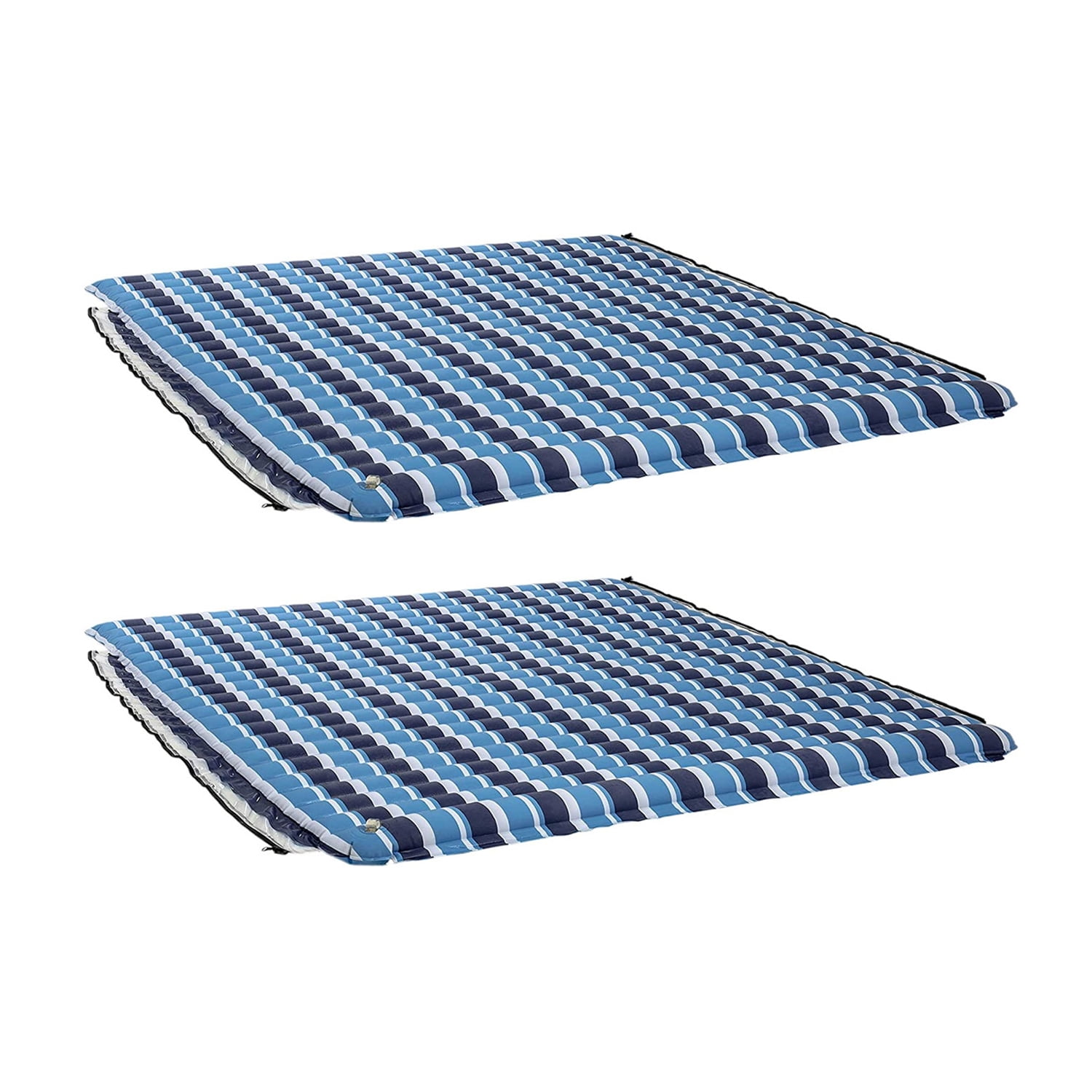 Aqua Supersized & Expandable Inflatable Island Water Floating Plank Mat