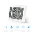 thumbnail image 3 of LCD Digital Indoor Thermometer Hygrometer Room ℃/℉ Temperature Humidity Gauge Meter Thermo-Hygrometer with Max Min Value Display, 3 of 7