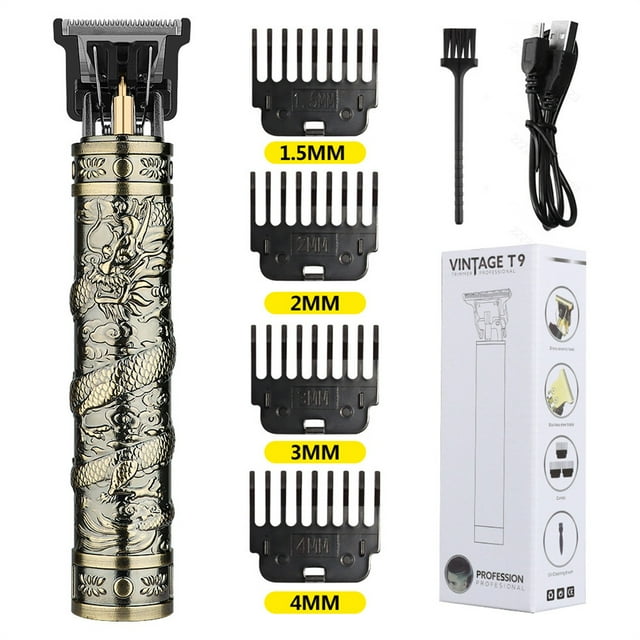 EGNMCR USB Charging Men's Beauty Set Hair And Beard Set With Lithium Battery - Ideal For Facial Care Electric clipper