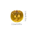 thumbnail image 3 of Halloween Party Decor Props, Miniature Artificial Resin Pumpkin Ornaments Suitable For, Halloween Decorate for Party Favors, Home Accents, DIY Crafts Room Decor, 3 of 6