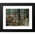 thumbnail image 2 of John Fabian Carlson 24x19 Black Modern Framed Museum Art Print Titled - At the Forest's Edge, 2 of 5