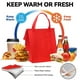 thumbnail image 5 of Uuiauoio Nonwoven Insulation Bag，Insulated Grocery Bags Reusable Insulated Cooler Bags Shopping Totes for Hot or Cold Food ，Perfect for Work, Travel, Outdoor Events, 5 of 5