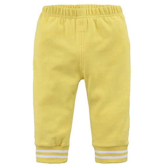 Girls Boys Jogger Sweatpants Yellow Pants Boys Drawstring Jogger Sweatpants With Pockets Boys Solid Pants Little Girls Clothes 2-3 Years