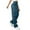 Blue, variant on Women's Cargo Pants High Waisted Casual Elastic Waist Trousers with Pockets Classic Fit Womens Trendy Y2k Streetwear Baggy Stretchy Pants
