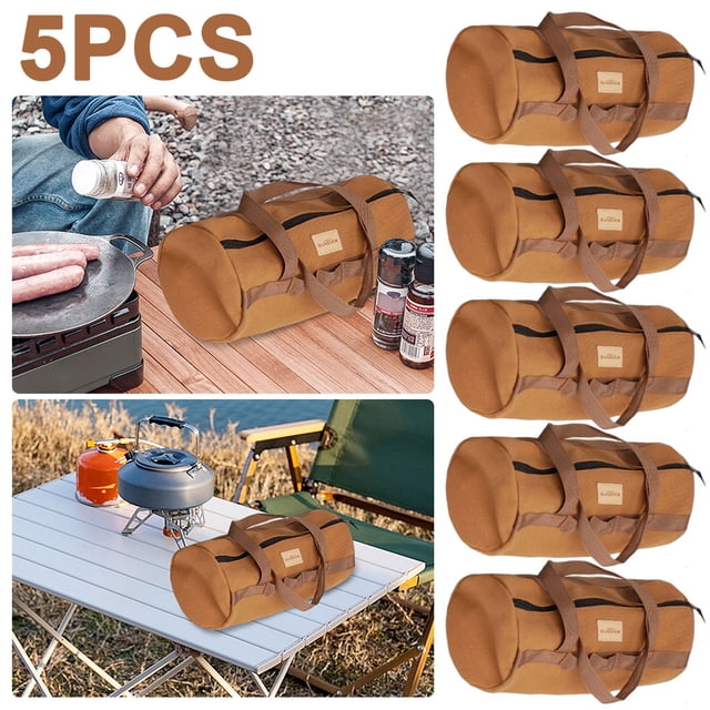 DQrwqpou SUNDICK - transporte para clavos para campaña portátil lona para herramientas clavos (camello)