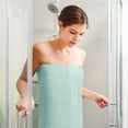 thumbnail image 6 of REGALWOVEN Cotton Bath Towels, 2 Pack Soft Solid Quicker to Dry and Highly Absorbent Towels Bathroom Blue 28' x 56', 6 of 8