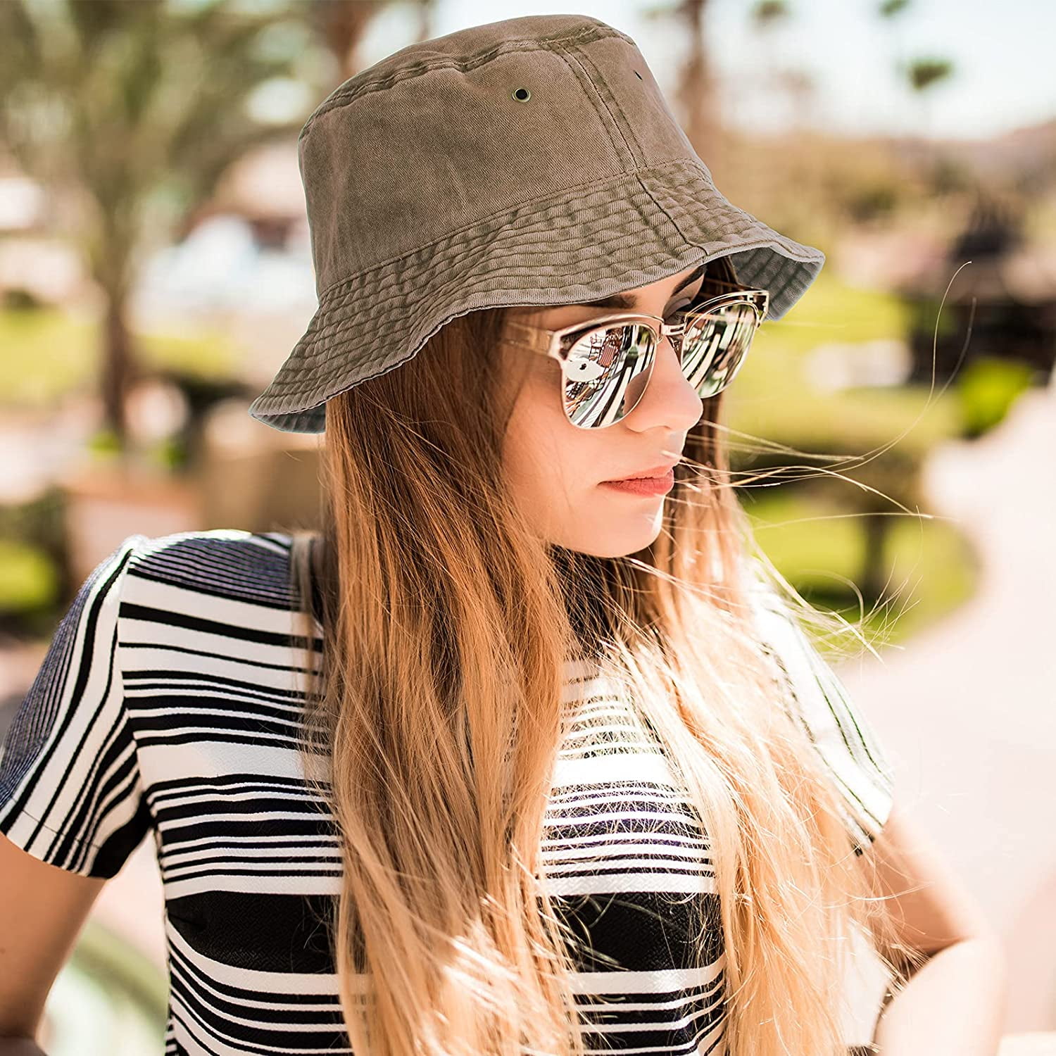 3 Pieces Denim Bucket Hat Unisex Sun Hat Wide Brim Fisherman Cap for Men  Women Teens Outdoor at  Women’s Clothing store