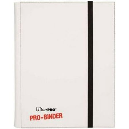 Binders Max 4 Pocket Portfolio - White Ultra Pro 4 Pocket Pro Binder High Quality Reversible Soft Plastic Card Storage Binder Portfolio Album