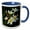 Blue/White, variant on 3drose, Usa, Hawaii, Kailua Kona, Close-up of Singapore Plumeria., 15oz Two-tone Green Mug