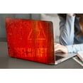 thumbnail image 1 of Hard Shell Case Cover Only for MacBook Pro 14" 2021/2022/2023 A2779 M2/A2442 M1 Cable Tie, Red series 0905, 1 of 5