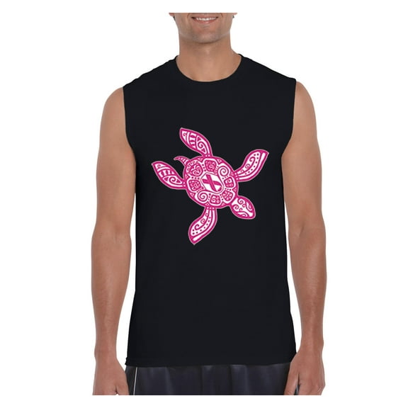 Men's Graphic T-Shirt Sleeveless - Sea Turtle Hawaii