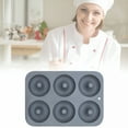 thumbnail image 3 of ACDANC 2026 New Silicone Donut Mold, Non-Stick Silicone Donut Pan – Food-Grade, Easy Clean, Dishwasher & Microwave Safe for Cake Baking, 3 of 6
