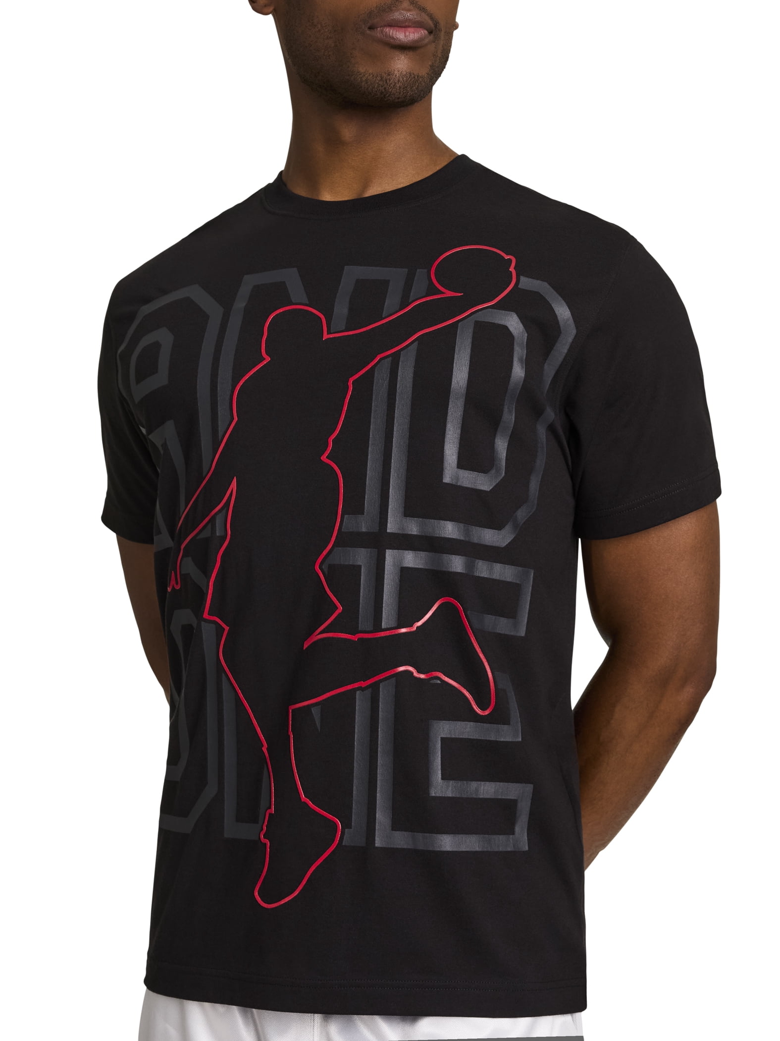 AND1 Men's and Big Men's Graphic T-Shirt, up to Size 5XL