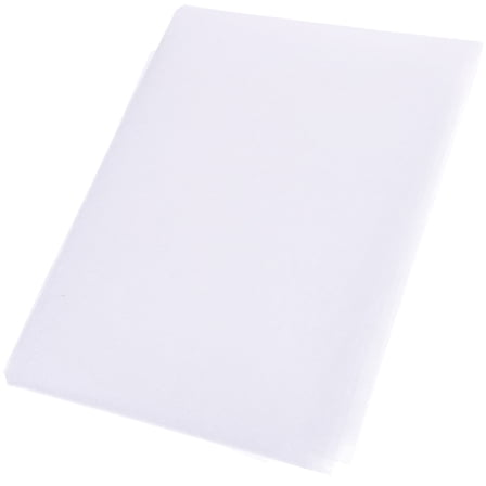 FONDOTIN 1Pack Interlining Fabric for Sewing White Square Heat Fusible Film with Iron On Application