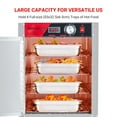thumbnail image 4 of M optimized Hot Box Food Warmer, Multifunctional Storage, Stainless Steel, Excellent Insulation, 850W Cabinet, Water Tray, Restaurant Grade, 4 of 6