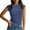 Navy, variant on Womens Backless Seamless Tee Crewneck Slim Fit Sleeveless Stretchy Basic Summer Top