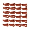 thumbnail image 4 of Almencla 24 Pieces Plant Pot Risers Feet Bottom Drainer Risers Drainage Feet Pot Toes Red 9.2x7.1x2.7cm, 4 of 8