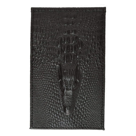 Ladies New Fashion Croco Embossed Horizontal Credit Card ID Holder 118-1268 (C)
