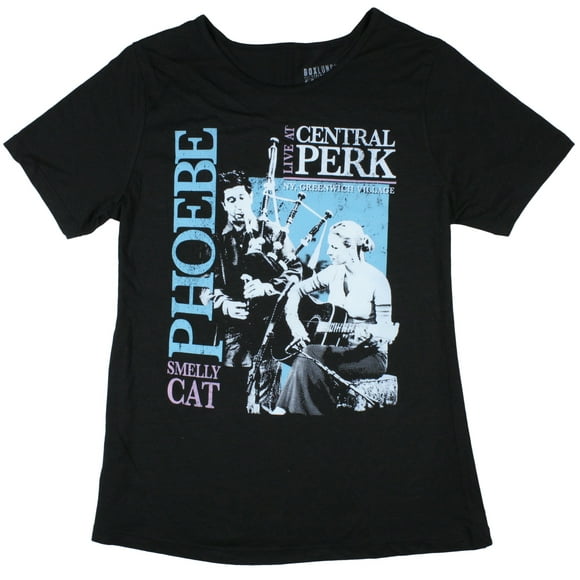 Friends Phoebe Vivre à l'Avantage Central Malodorant Chat Womens T-Shirt (X-Large)